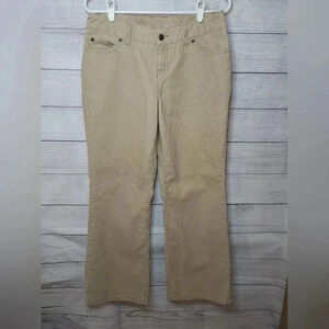 L.L. Bean favorite fit corduroy pants size 8 Petite